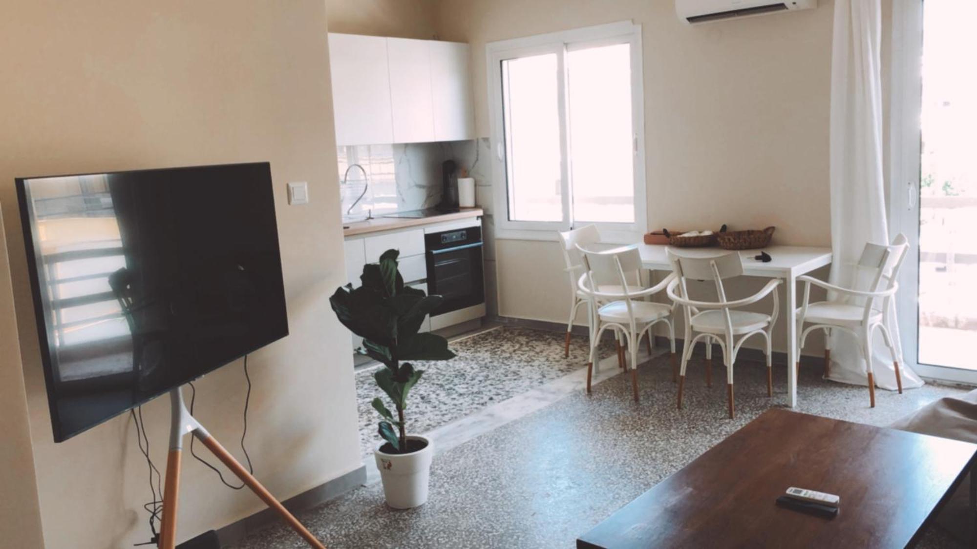 Mz Apartment Néa Péramos Buitenkant foto
