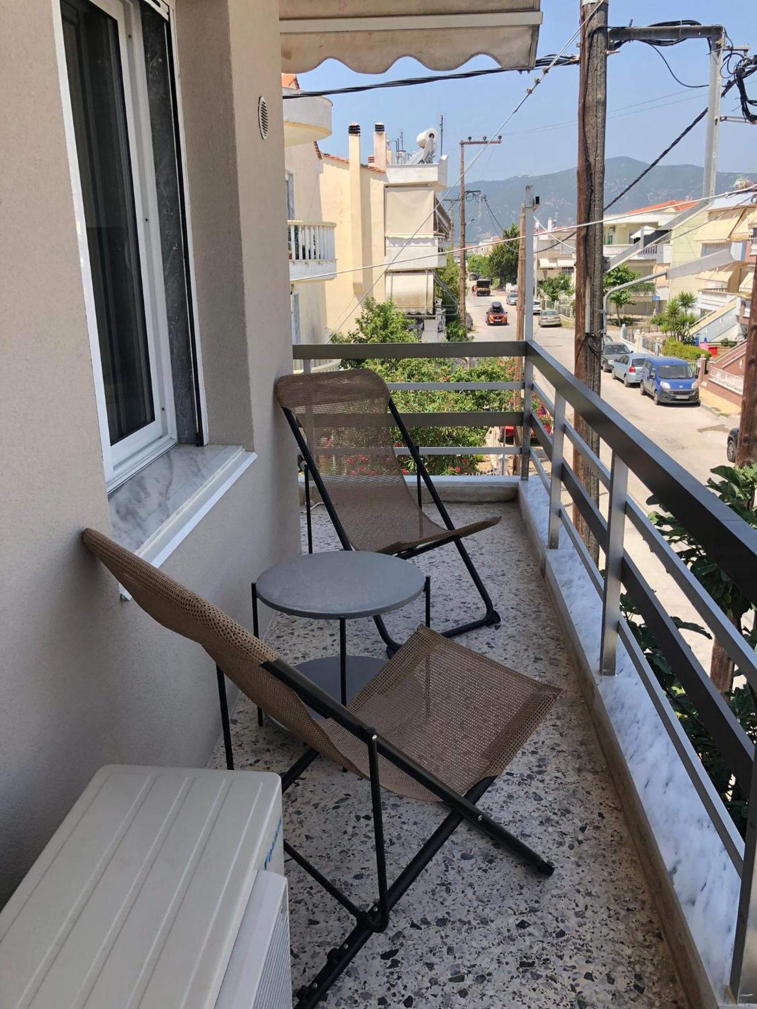 Mz Apartment Néa Péramos Buitenkant foto